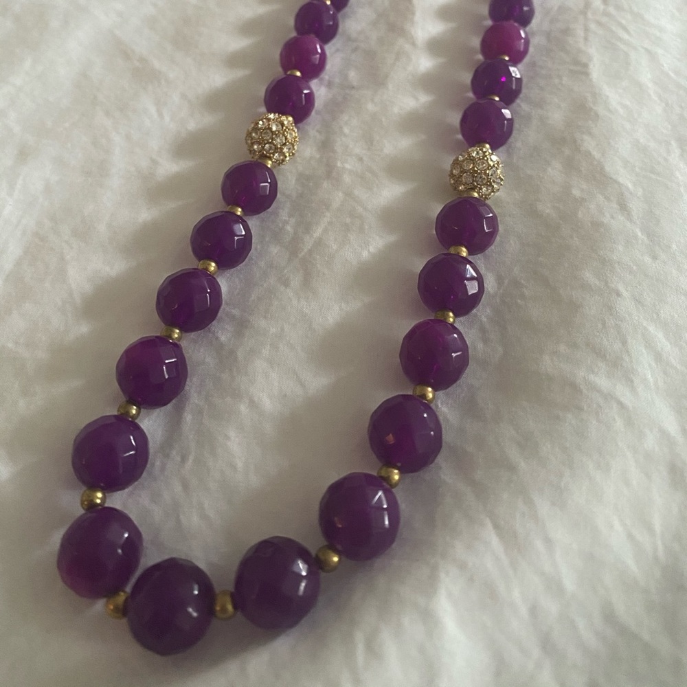 Kate Spade Purple Necklace